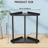 Makeup Organizer, Cosmetic Storage Display Case with 2 Layers Large