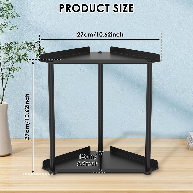 Makeup Organizer, Cosmetic Storage Display Case with 2 Layers Large