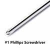 Kyuionty Phillips Screwdriver 10 Inch, Long Screwdriver #1 Extra Long