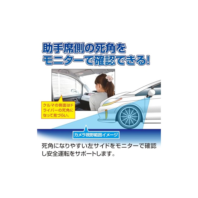 Datasystem Car Side Camera Kit with Angle Adjustment for Jimny/Jimny