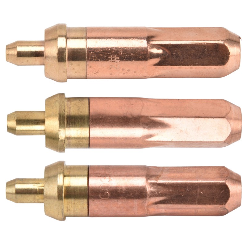 2 Sets Cutting Tips Propane Oxygen Gas Welding Nozzles Torch