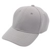 Gorra de béisbol para bebé, 100% resistente, de poliéster, Gris
