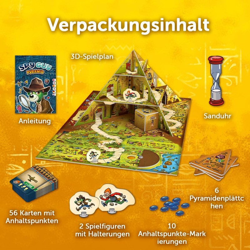 Trefl - Spy Guy Pyramid - Cooperative Observation Game, Spatial