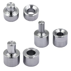 3 Piece Dimple Die Set Metal Fabrication Tools 1/2" / 3/4" / 1"