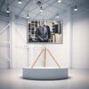 UPGRAVITY Easel TV Stand with Tripod Base for 45" to