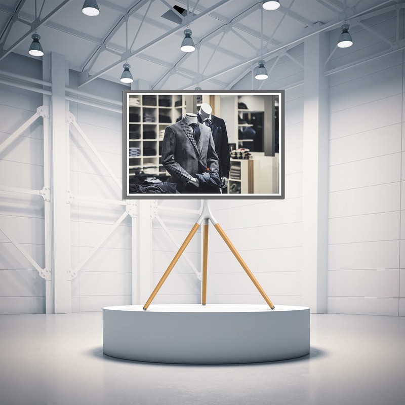 UPGRAVITY Easel TV Stand with Tripod Base for 45" to