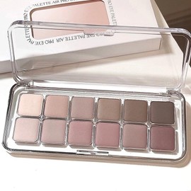 Nude Eyeshadow Palette Brown Nude Pink Eye Shadows Palette For Women Waterproof Full Matte Naked Eyeshadow Make-Up Palettes Long Lasting Highly Pigmented Blendable Pink Naked Eyeshadows