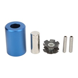 Alomejor Bicycle Front Fork Headset Star Nut 28.6 mm Bicycle Fork Headset Install the Tool Mounting Sleeve Adjustment Kit