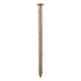 TIMCO Concrete Screws Flat Countersunk Gold - 7.5 x 80