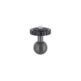 ARKON Mounts 20mm Metal Ball to 1/4"- 20 Camera Bolt Adapter | Designed for 20mm Ball End Shafts, Arms, and Mounts | Industry Standard Camera Pattern | Industrial-Strength Metal Construction