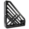 Q-Connect Executive Magazine Rack - Smoke 1