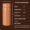 Mini Thermos Cute Water Bottle - 7 oz Tiny Insulated