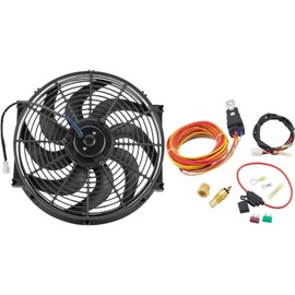 Speedway Motors Universal 16 Inch Electric Radiator Cooling Fan w/Relay Kit