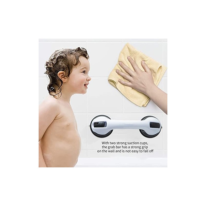2 PCS Suction Bathroom Grab Rails, Portable Mobility Aids Safety