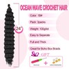 Ocean Wave Braid Hairstyle for Black Women, Deep Wave Crochet
