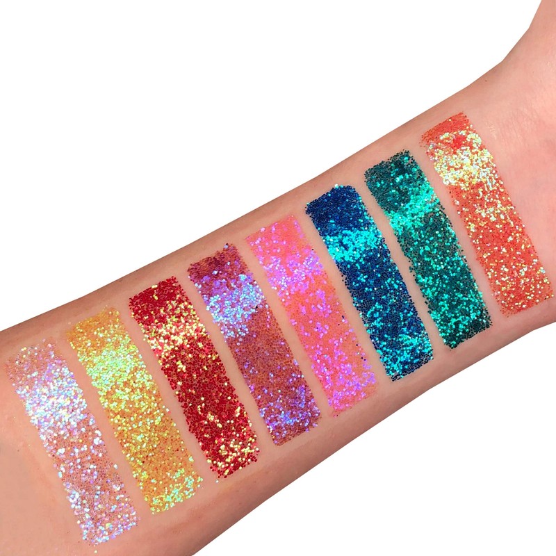 Moon Glitter Shaker with Iridescent Glitter - 100% Cosmetic Glitter