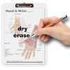 Hand and Foot Support Card Chart with Clip Board Set