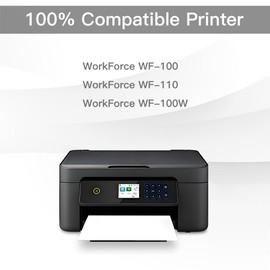 BeOne Remanufactured Ink Cartridges Replacement for 215 T215 for WF-100 WF-110 WF100 WF110 Printers (5 Black)