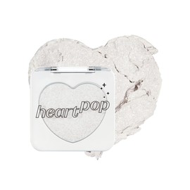 ETUDE Heart Pop Brusher, White Dolphin, Teak, Natural Highlights, Brevet Summer, Glossy, Compact, Transparent, 0.2 oz (4 g)