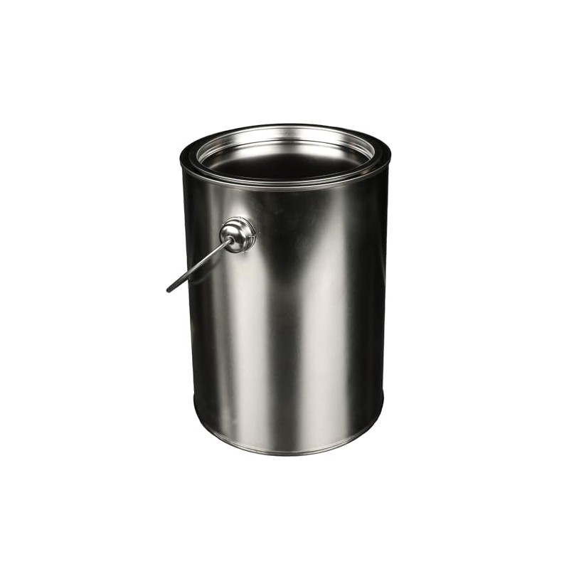 Empty tin, tin, paint can, paint can, made of tinplate,