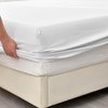 AL NOOR HOME Premium White Fitted Sheet - 100% Pure