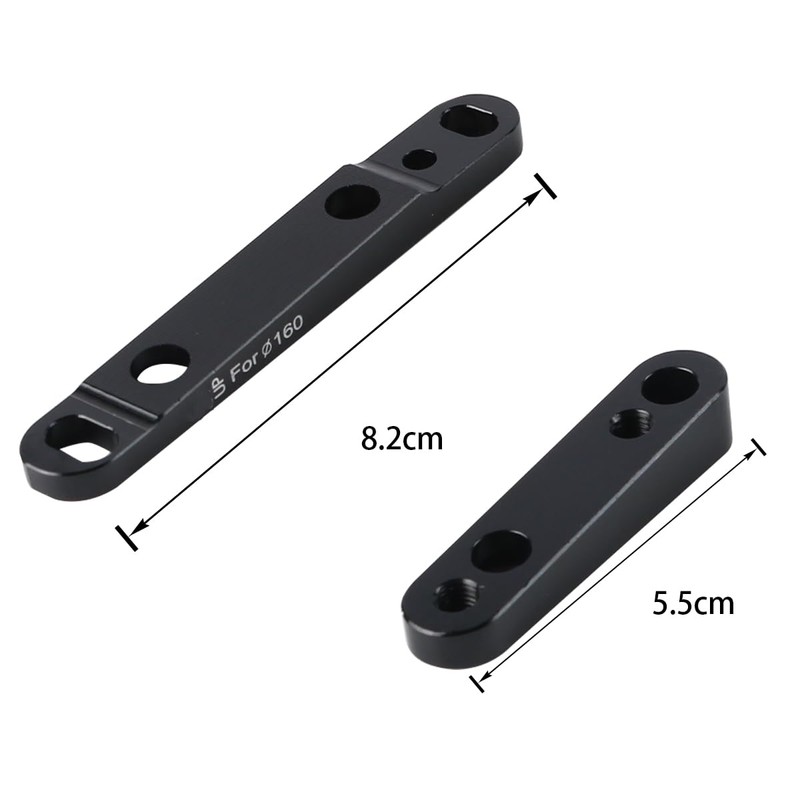 ANCLLO Flat Mount Disc Brake Adapter for Road/mountain Bikes 140/160mm