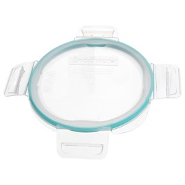 Snapware 7201R 4-Cup Clear Total Solutions Lid with Teal Gasket