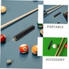 Generic 2pcs Pool Extension Stick Lightweight Billiard Extender for Enhanced