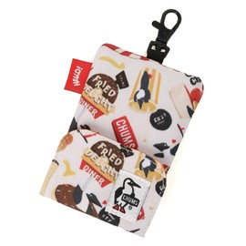 Chums Recycle Retractor Key Holder Fast Food Men's Key Case