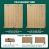 Bamboo Blinds for Interior Windows, Easy to Install Bamboo Shades