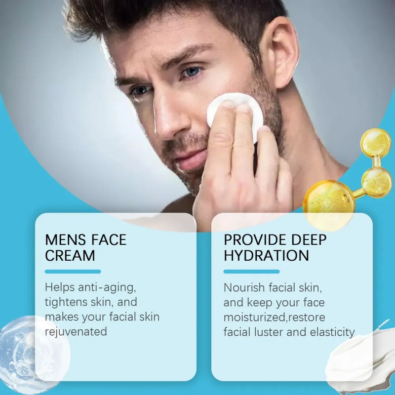 Em Crema Facial Hombres Anti Edad, Reafirmante, Hidratante