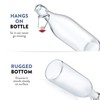 Bormioli Rocco Giara Swing Top Bottles 33 ¾ Ounce/1 Liter