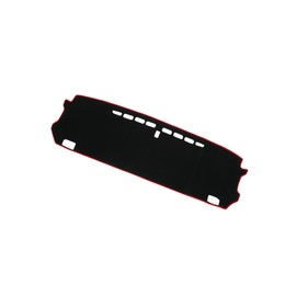 Motoforti Dash Cover Compatible for Honda Fit 4th Generation GR1 February 20-23, Non-Slip Polyester Black Red Center Console Dashboard Cover Pad Carpet Long-lasting