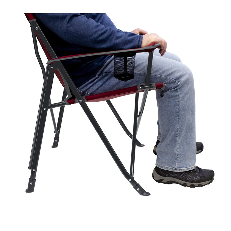 GCI Outdoor Sunshade Comfort Pro Chair, Cinnamon Red