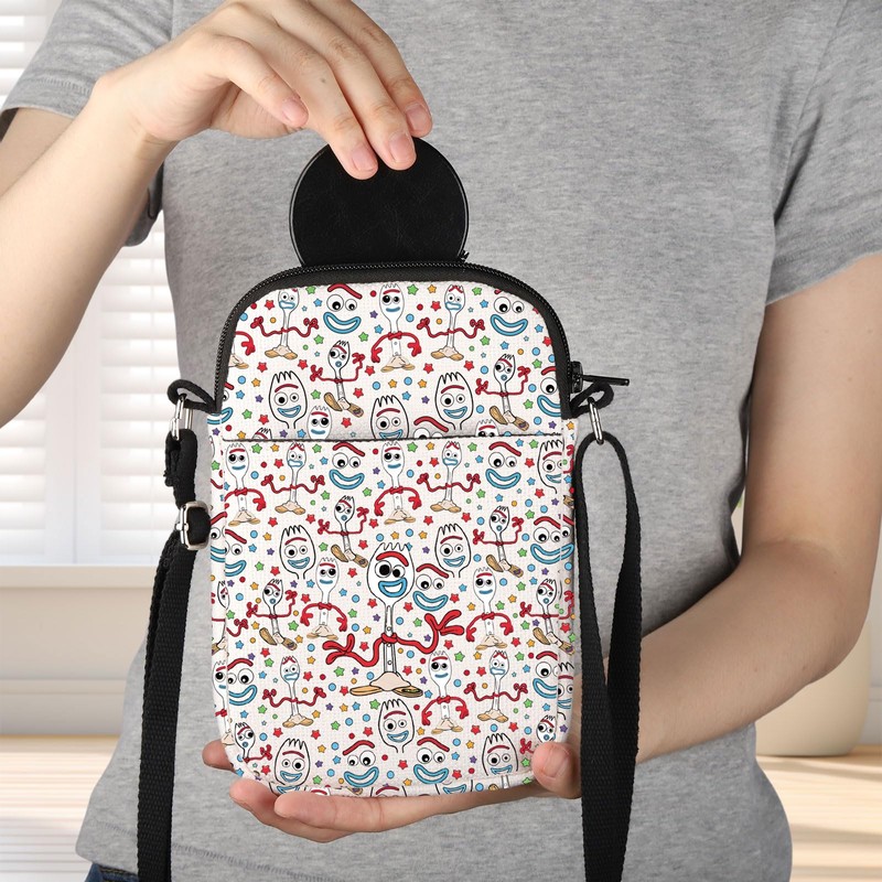 G2TUP Forky Crossbody Bag Forky Gifts Forky Shoulder Bag Forky