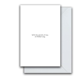 Emotional Rescue Thank you for all the Help you Give, For My Wife on Mother's Day, Wife Mother's Day Card, Mother's Day Card For Wife, Mothers Day Card, Wife, Mother's Day Card Cuddly Cute Teddy Bears