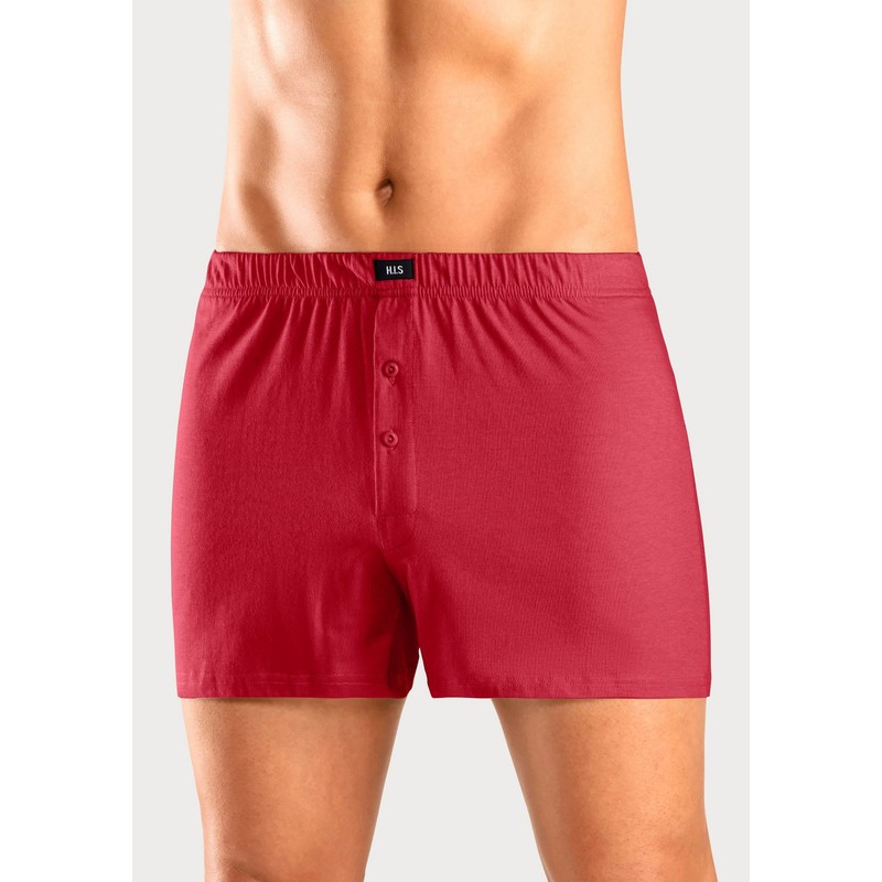 H.I.S Men’s Wide Boxer Shorts Classic Cut 5 Pack -