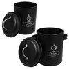 Ciieeo 2pcs Vegetable Storage Tins Lightblocking Onion and Potato Canisters