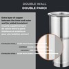 Starfrit LocknLock Double Wall Insulated Tumbler – Stainless Steel -