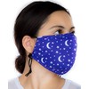 Headmost Comfymask 3 Layer Large Fabric Facemask: Water Repellent, Washable,