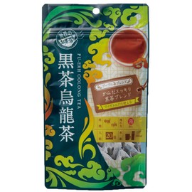TokyoTea Black Tea Oolong Tea, 0.06 oz (1.5 g) x 20 Packs