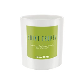 Enesco Izzy and Oliver Destinations St. Tropez Scented Jar Candle, 10 Ounce, Sea Watersalt