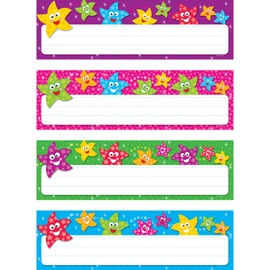 TREND ENTERPRISES, INC. Dancing Stars Desk Toppers Name Plates Variety Pack