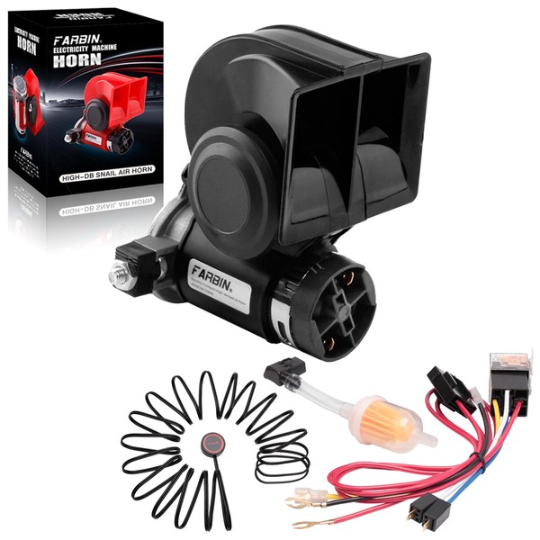 FARBIN Air Horn Kit 12V 150db Loud Horn for Car/Truck,with