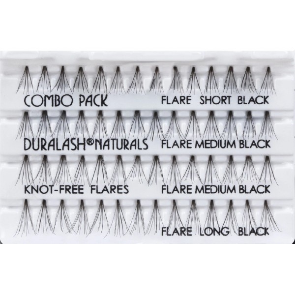 Ardell 4 Packs Ardell Individuals DuraLash Knot-Free Naturals Combo Pack