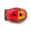 Oval Rear Light 3 Functions: Turn Signal, Position Light, Brake