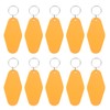 [PATIKIL] Motel Keychains, Retro, 10 Pcs, Blank Hotel Keychains, Lambus,