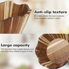 Wooden Fruit Bowl, Large Kitchen Counter Fruit Basket Storage