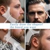 Barber Pencil Set, Precision Hairline Shaping Pencils Ruler Comb Magic