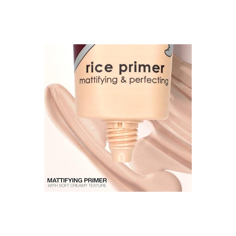 Palladio Rice Primer - Prebase Matificante para Todo Tipo de